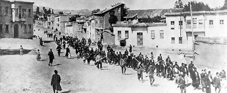 a marcha da morte genocídio armênio