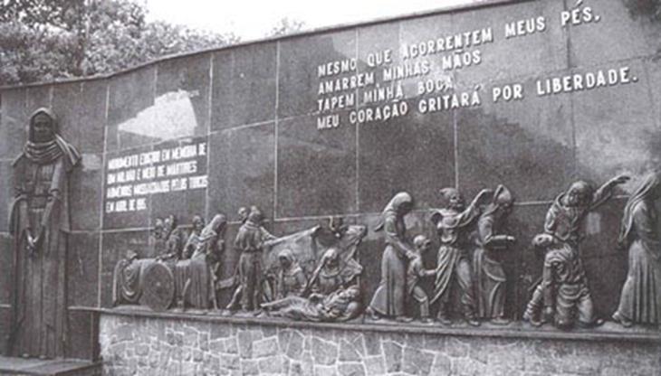 memorial das vítimas do Genocídio Armênio de 1915 em São Paulo