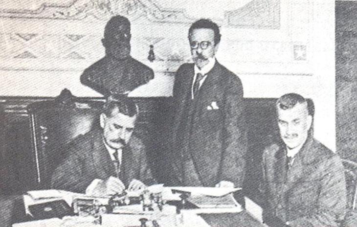 Venceslau Brás declara guerra em 1917. Créditos: acervo Plínio Doyle. Venceslau Brás declara guerra em 1917