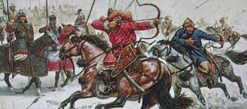 arqueiro montado leve da Horda mongol