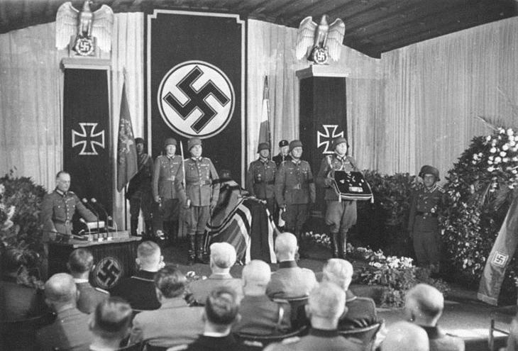 Funeral de Erwin Rommel, 1944