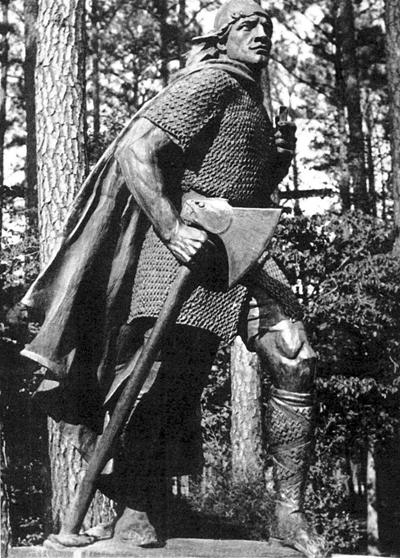 estátua de bronze de Leif Eriksson na América