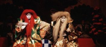 dois personagens teatro kabuki