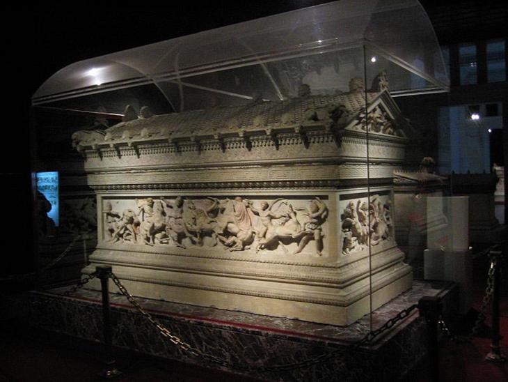 sarcófago de Alexandre, o Grande