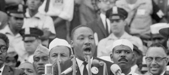 martin luther king jr. discursando eu tenho um sonho