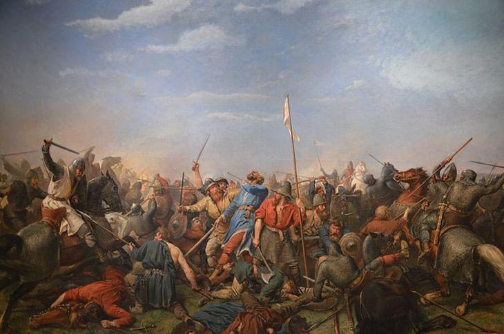 pintura da batalha de stamford bridge
