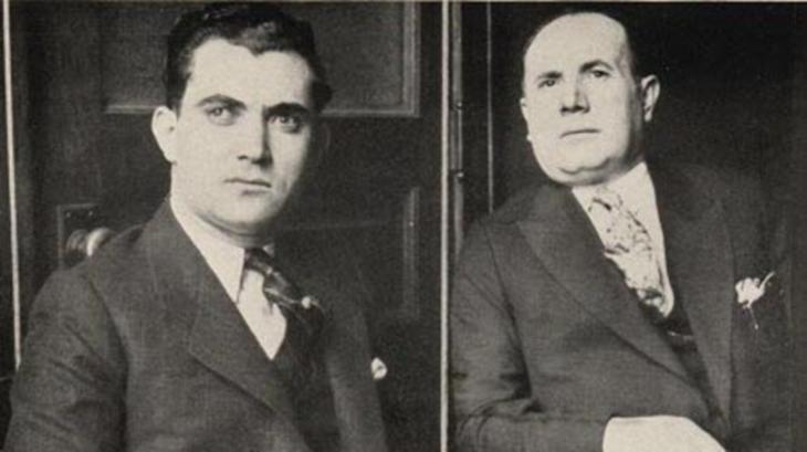 os pistoleiros de Al Capone Scalise e Anselmi