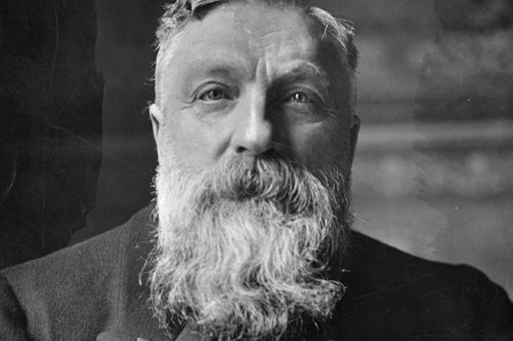 François-Auguste-René Rodin. Créditos: Getty Images. François-Auguste-René Rodin