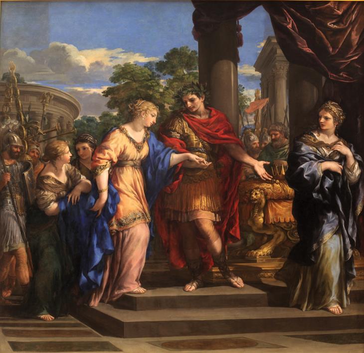 Júlio César e Cleópatra