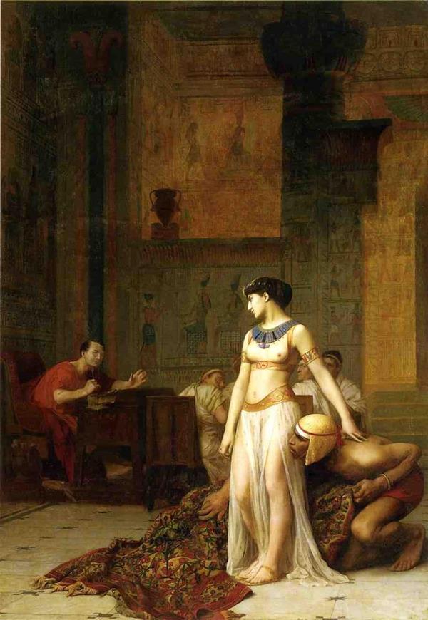 Júlio César e Cleópatra