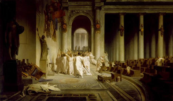 Júlio César morto