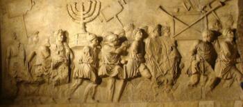 saque romano a jerusalém menorá