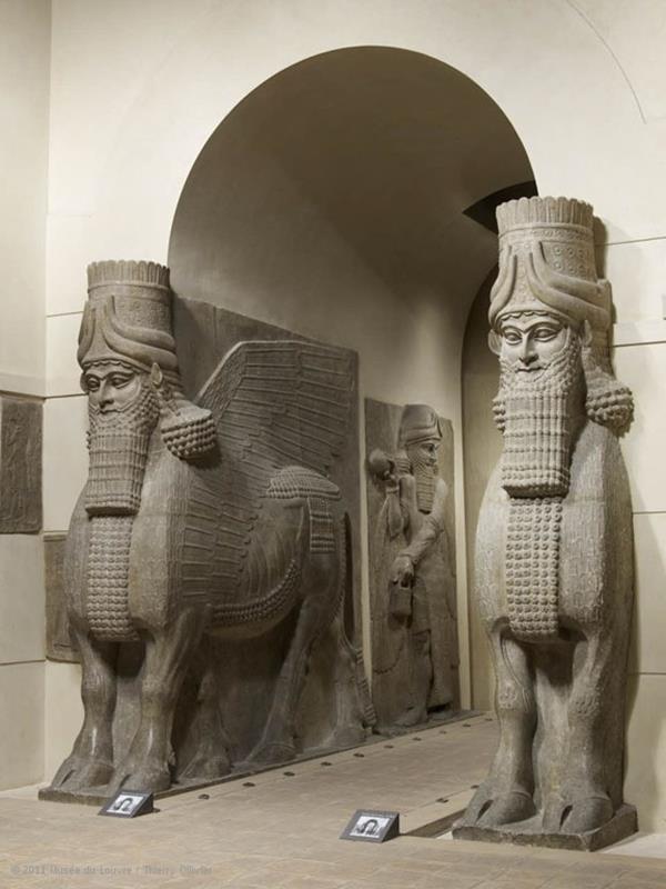 Lamassus divindade dos Assírios
