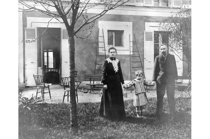 Marie Curie Pierre Curie e Irene Curie