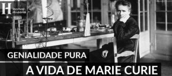Marie Curie em seu laboratório
