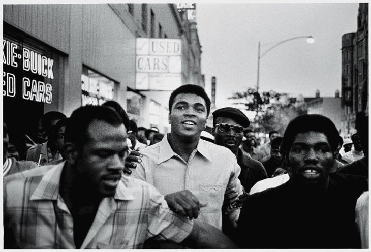 Muhammad Ali com os Panteras Negras