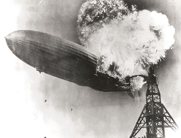 acidente do Zeppelin Hindenburg