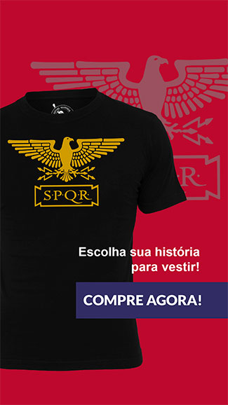 camiseta de roma antiga SPQR