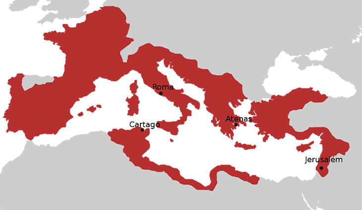 território da república romana