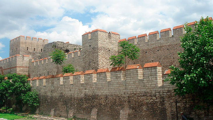 Muralha de Constantinopla do Império Romano