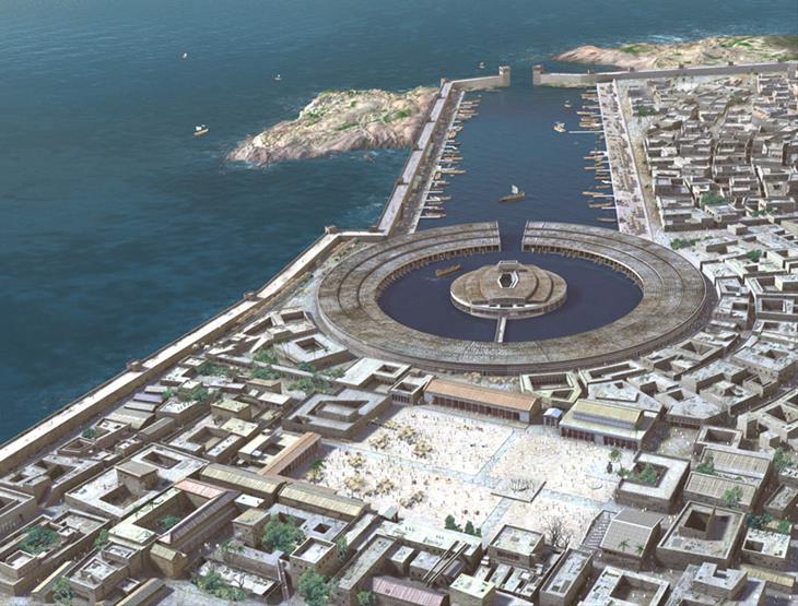 Porto de Cartago Guerras Púnicas