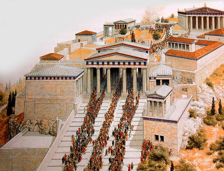 Acrópole de Atenas Antiga