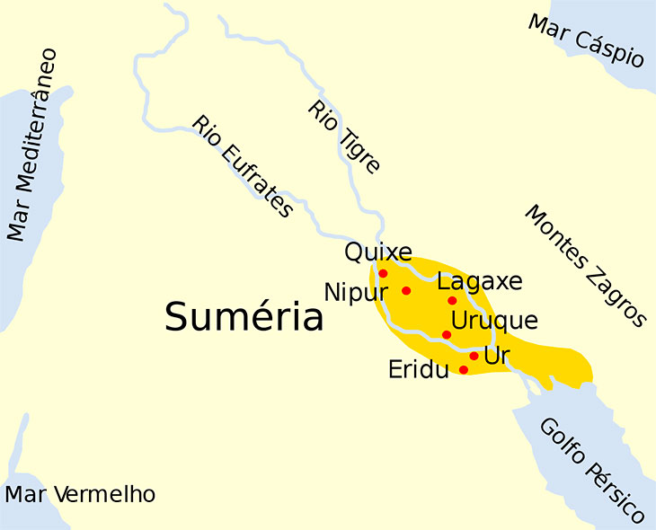 Cidades dos sumérios