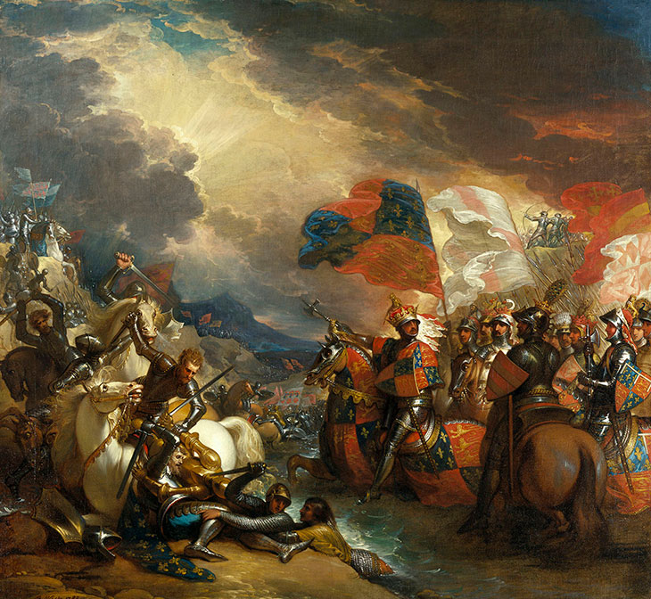 Guerra dos Cem Anos durante a Crise do Século XIV