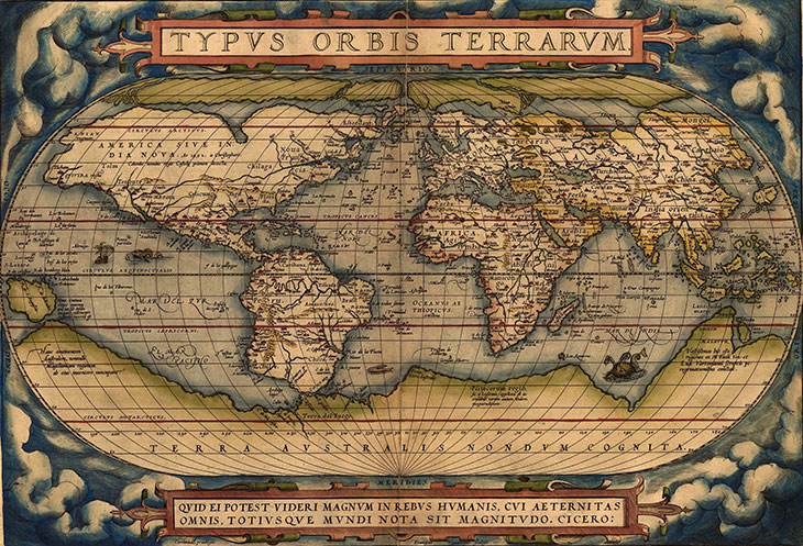 primeiro atlas moderno verdadeiro do mundo