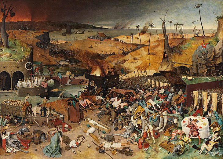 crise do feudalismo pintura o triunfo da morte