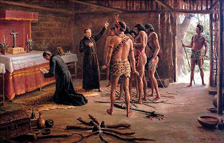escravidão no brasil jesuítas e a catequização de indígenas