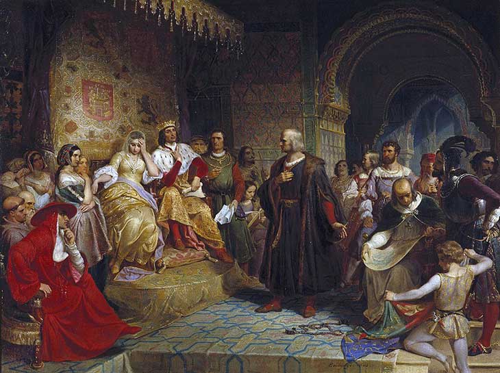 Cristóvão Colombo e os Reis Católicos