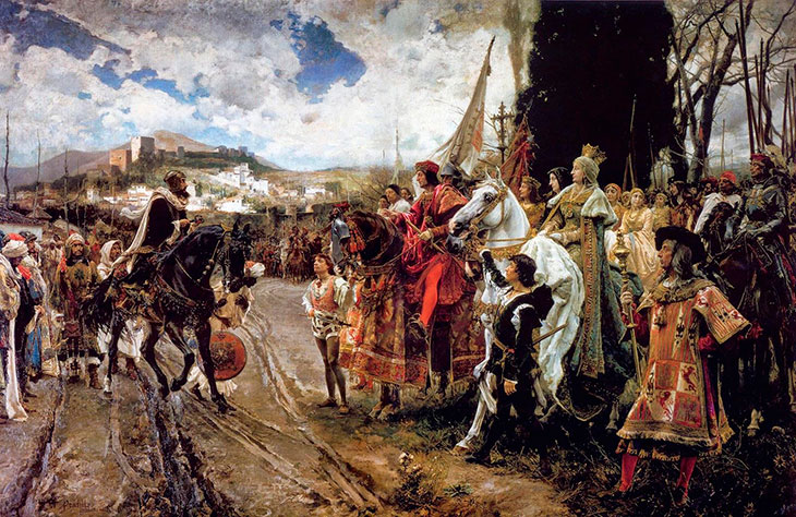 A reconquista de de Granada em 1492