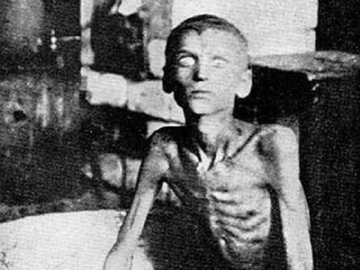 vítima do Holodomor - a grande fome da ucrânia