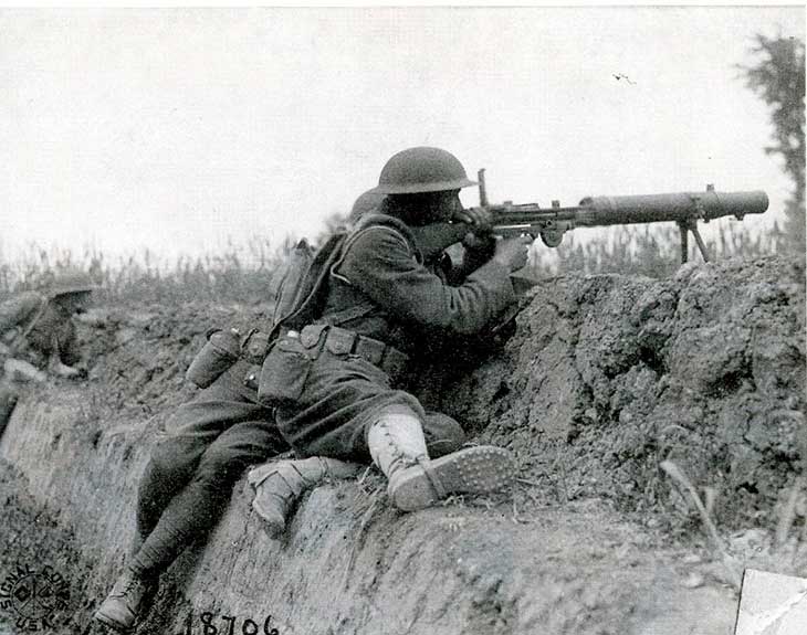 armas da primeira guerra mundial