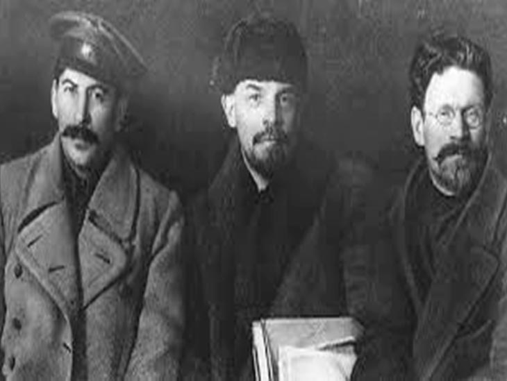 Joseph Stalin Vladimir Lênin e Leon Trotsky