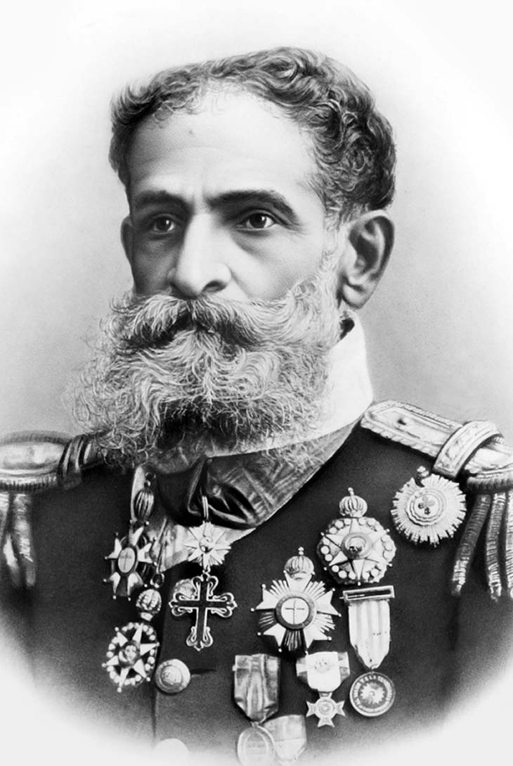 foto oficial do marechal deodoro da fonseca como presidente da república do brasil